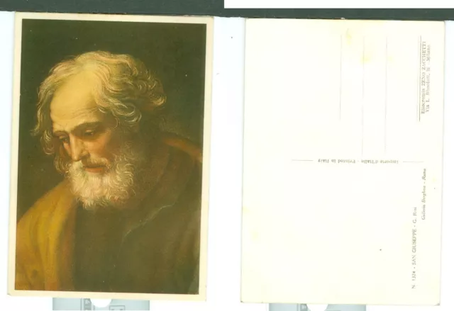 Br1709 Cartolina Quadro San Giuseppe  Del Pittore G. Reni -Nuova