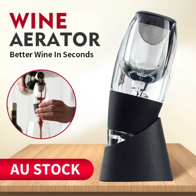 Magic Decanter Essential Red Wine Aerator Sediment Filter Whiskey Pourer Pouch