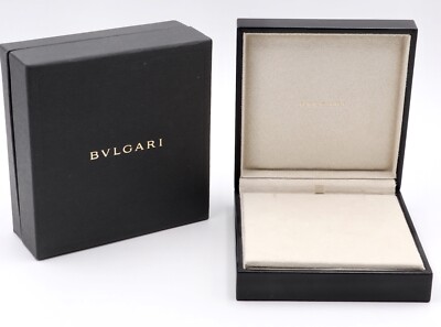 Bvlgari BULGARI BVLGARI EARRINGS PENDIENTES BOX CASE CAJA JEWEL JOYA LUXE GENUINE NEW 