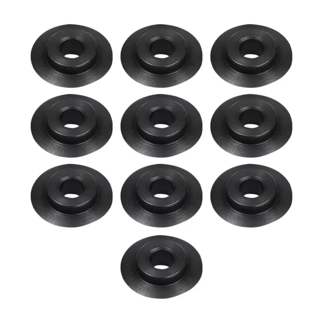10Pcs Replacement Cutter Wheels, Pipe Cutter Blade for Tubing Cutter Black Spare