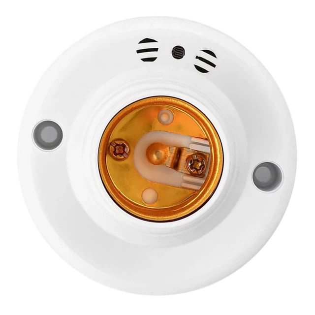 VOICE CONTROL LIGHT Holder E27 Bulb Holder Socket Light Base Corridor