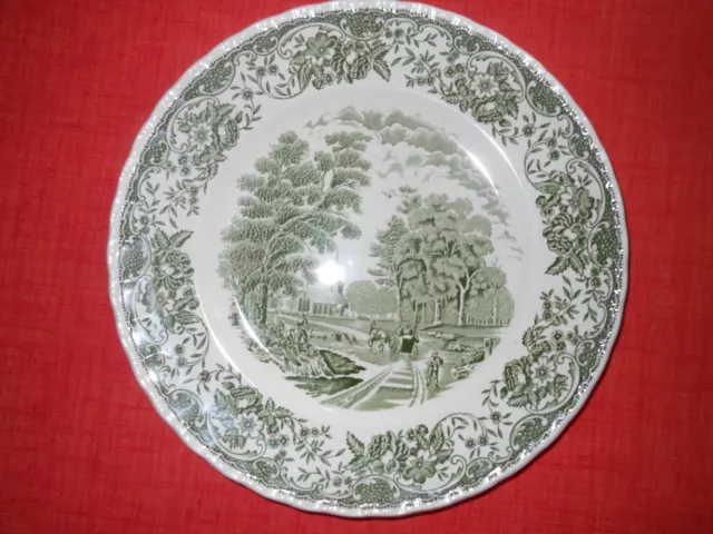 très belle assiette en céramique ROYAL TUDOR WARE STAFFORDSHIRE ENGLAND