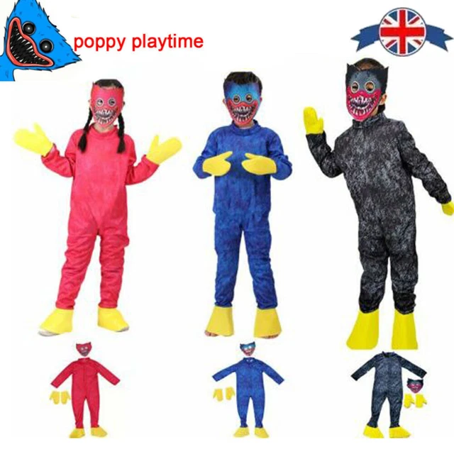 Huggy Cosplays POPPY PLAYTIME COSPLAY Costume Huggy Wuggy Fancy Dress Jumpsuit ...