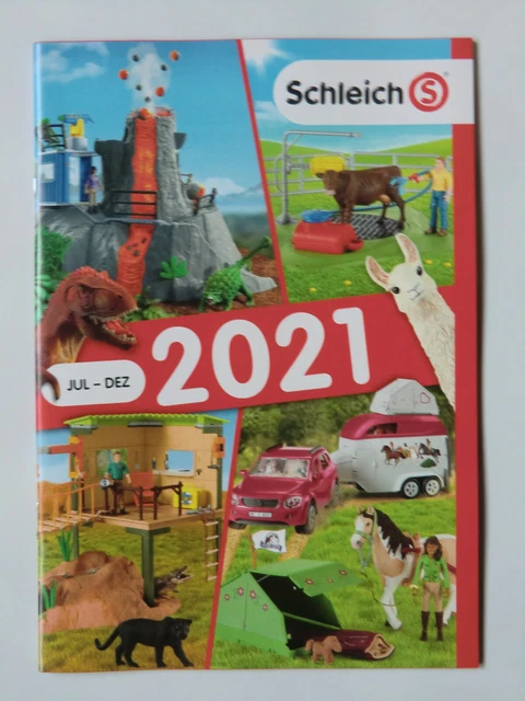 SCHLEICH TIERE PFERDE Katalog Juli-Dezember 2021 2.Halbjahr Motiv 