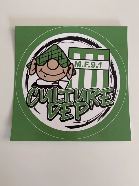 AS Saint Etienne ASSE sticker kop sud Green Angels