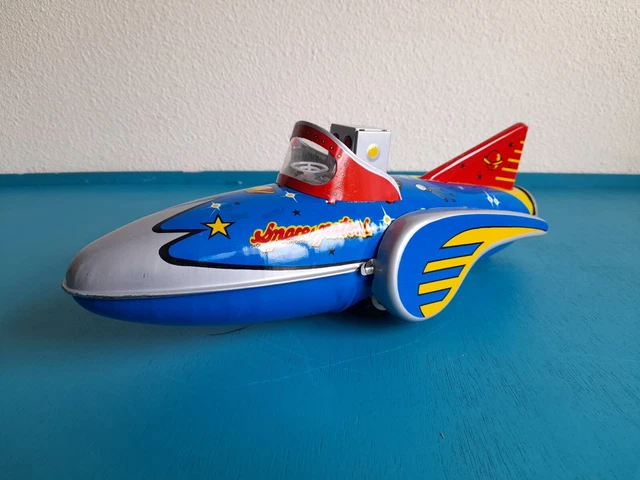 Jouet Ancien En Tôle – Space Tank – Made In China – Années 70