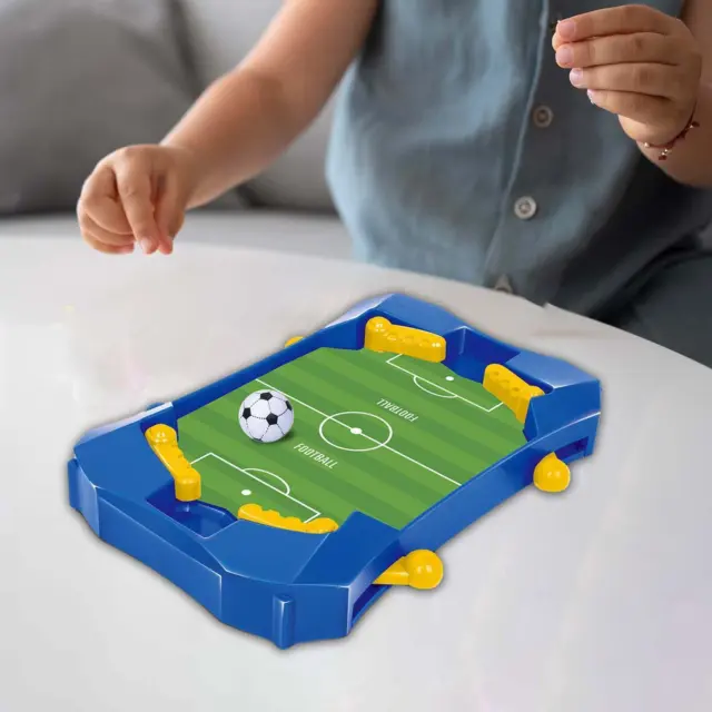 Jeu de Table Jeu de Société Magnétique pour 2 Joueurs Mini Baby-Foot avec 2  Boules et 2 Poignées 45 x 33,5 x 14 CM - Costway