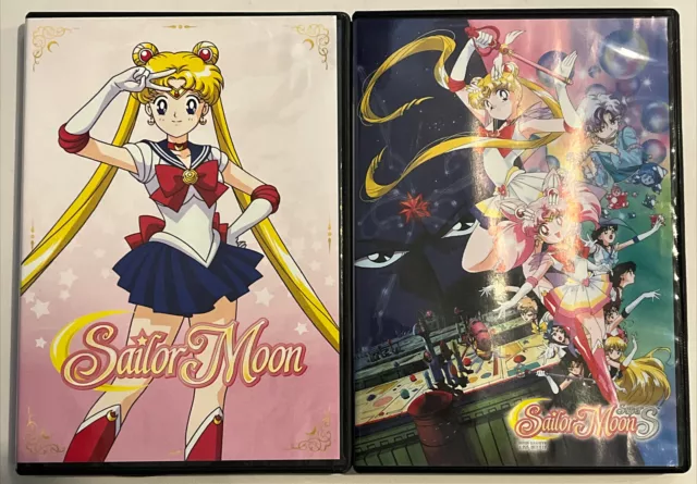 2 Sailor Moon dvd - Season 1 Part 1 & The movie (NTSC 1) USA (english/japanese)