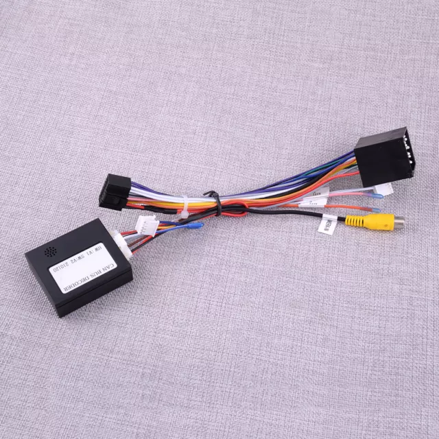 Android Radio GPS 16PIN Kabelbaum Netzkabel Adapter passt für BMW E46 E39 E53