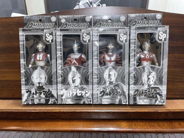 BANDAI Ultraman Wolfes Limited Soft Vinyl Figure Ultra Hero Series 4 Types Set