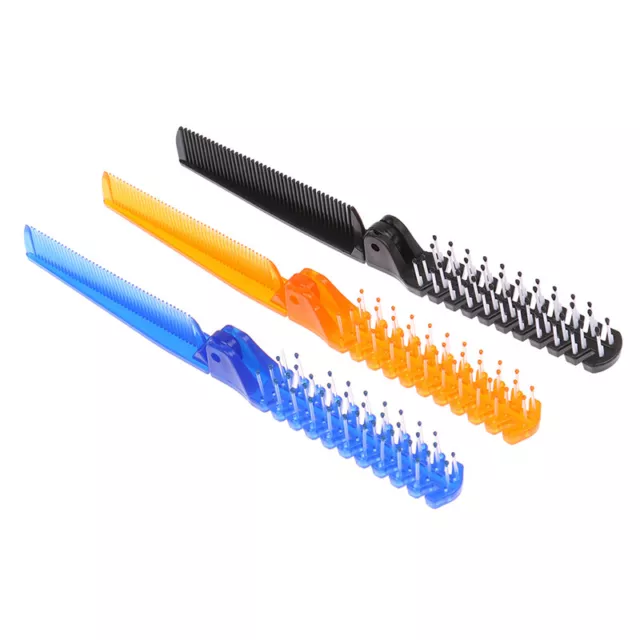 Plastic Travel Comb Portable Folding Comb Anti-Static Comb Hairpin Styling ToEO