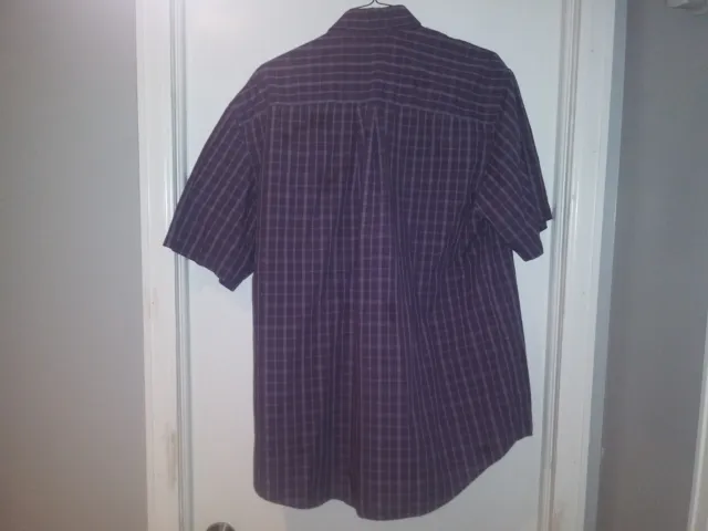 MENS VAN HEUSEN Short Sleeve Button Down Shirt NO IRON $19.99 - PicClick