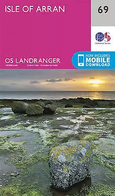 Isle of Arran OS Landranger by Ordnance Survey 69. Brand New