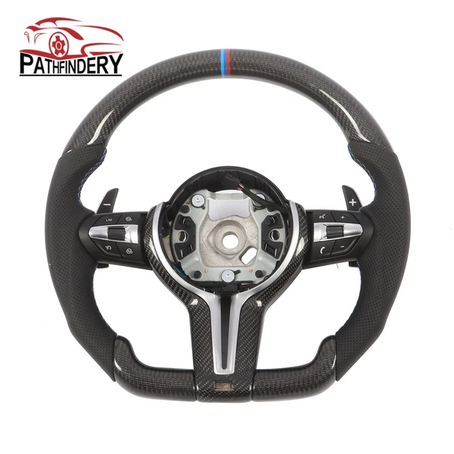 TINKI Car Steering Wheel Button Cover Trim Fit for BMW F20 F21 F22 F23