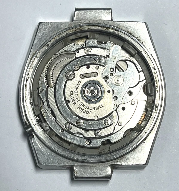 Mouvement SEIKO 7005A Pour Pièce De de Rechange 112019 Pont De Barillet Mouvement SEIKO 7005A Pour Pièce De de Rechange 112019 Pont De Barillet