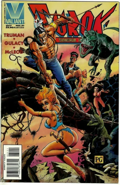 Turok Dinosaur Hunter Volume 1 #31 Valiant Comics October Oct 1995 (VFNM)