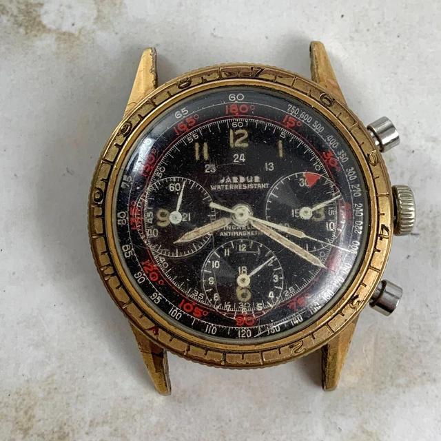 Montre Suisse Vintage Arnex Uni Hill Boulder - Remontage Manuel - Sans Bracelet - Occasion