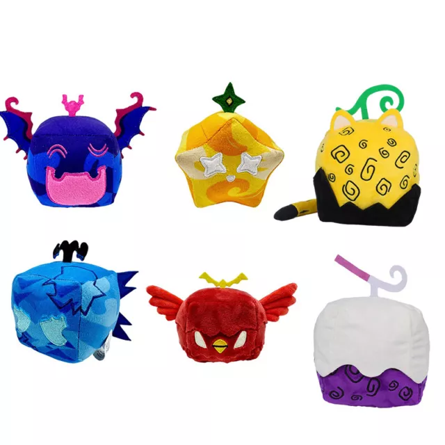  Blox Fruits Plush - 6 Soul Blox Fruits Plushies Toy