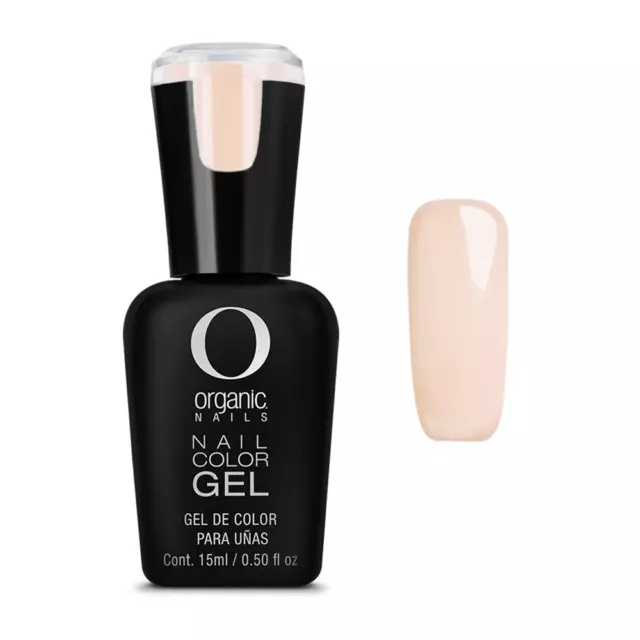 Color Gel 154 PASTEL CREAM individual color 15ml ORGANIC NAILS