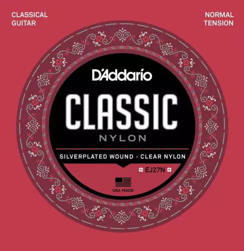 D'Addario EJ27N Classical Guitar Nylon Strings Normal Tension