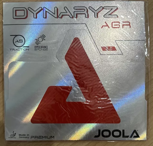 Joola Dynaryz AGR Table Tennis Rubber (Red) 2.0mm
