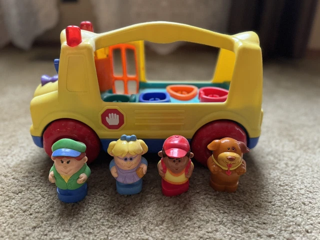 PLAYSKOOL MUSICAL WHEELS On The Bus With All 4 People 25.00 PicClick
