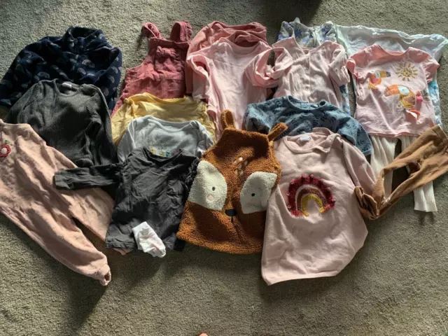 Baby Girl's Clothes Bundle, age 12/18 months