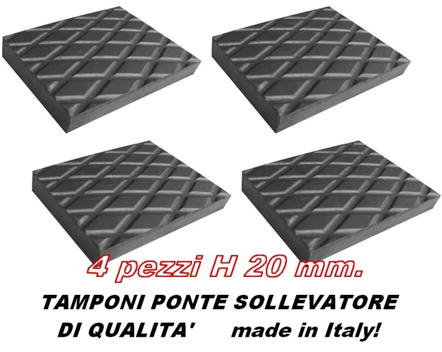 Appoggio In Gomma Per Smontagomme 440x120mm - Supporto Stallonatore Pneumatici - Foto 13