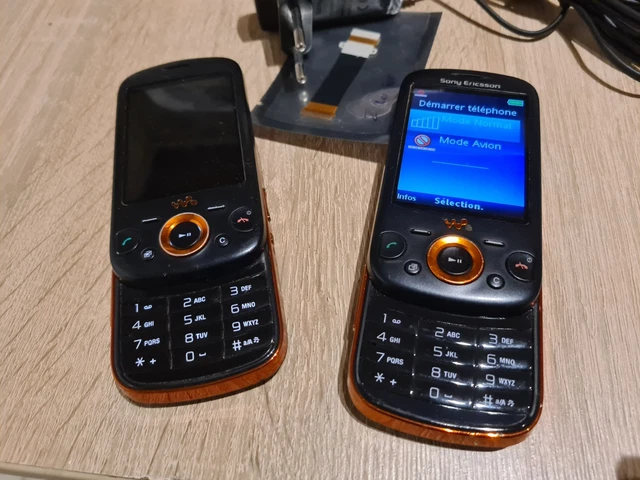Téléphone Portable Sony Ericsson W660i Record Black - Verrouillé Movistar Espagne, Occasion Sans Chargeur