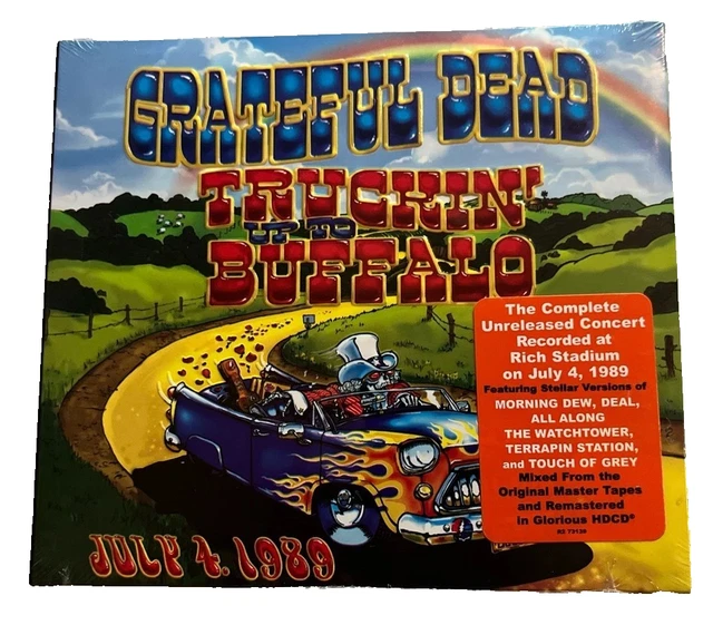 GRATEFUL DEAD: TRUCKIN' Up to Buffalo New York DVD 1989 Live