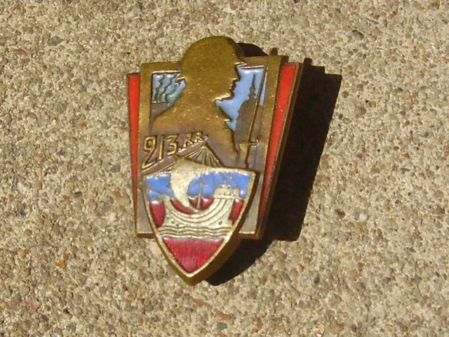 INSIGNE MILITAIRE 213E R R REGIMENT REGIONAL ARTHUS BERTRAND DEPOSE ...