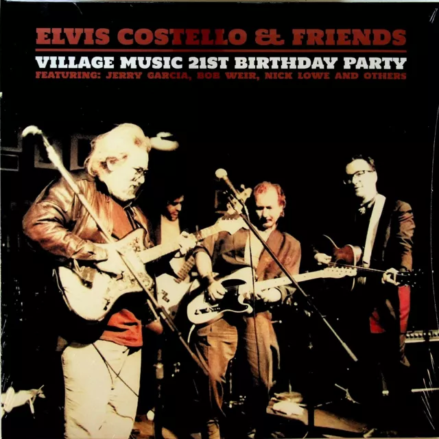 Elvis Costello & Friends Live 1989 Mill Valley 2-LP NEW Vinyl 2021 Grateful Dead