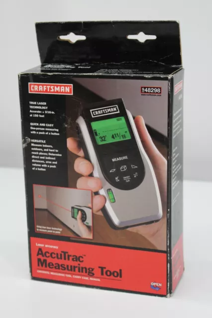 Craftsman accutrac sales laser measuring tool