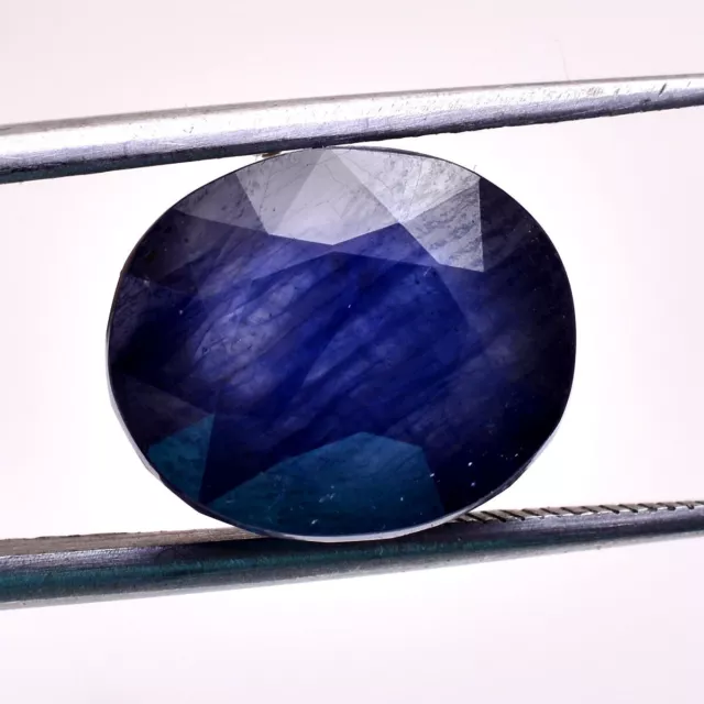 16.45 Cts Certified Natural Sapphire Ceylon Blue Oval Faceted Cut Loose Gemstone