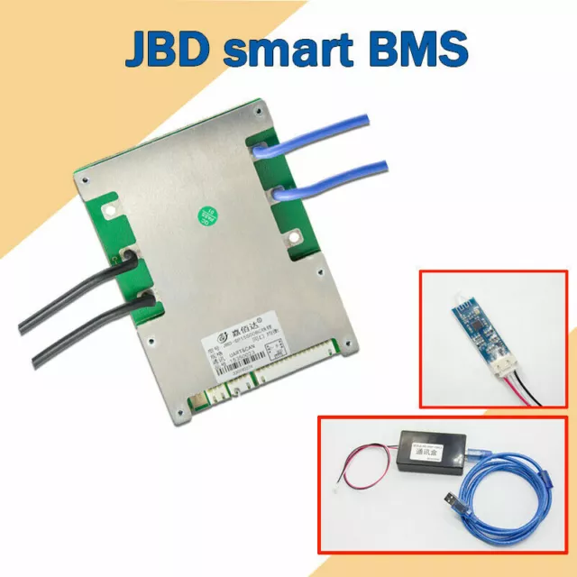 JBD SMART BMS 14S 48V 80A 100A 120A Li-ion Lithium Protection Board UART Or  CAN $76.79 - PicClick