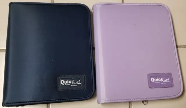 2 carpetas de almacenamiento Quickutz