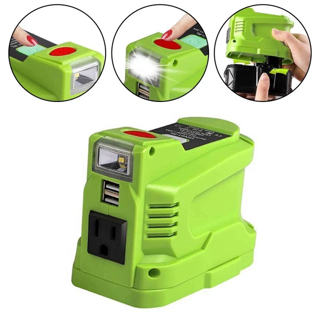 Portatile Inverter 5V/2.4A Uscita ABS+PC Accessori Nuovo Ioni di Litio