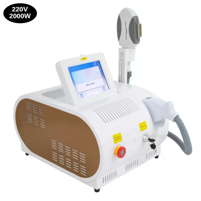 2KW OPT SHR IPL laser ringiovanimento pelle indolore RF dispositivo depilazione bellezza