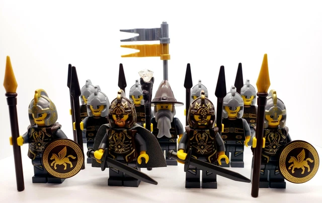 LEGO CASTLE LOTR Rohan Royalty Knights Army Minifigs New Fantasy