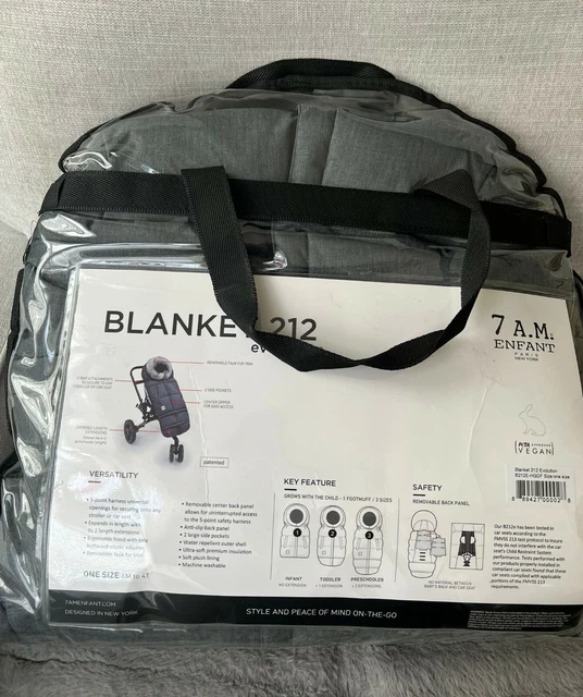7 A.M. Enfant Blanket '212 evolution Extendable Stroller & Car Seat Footmuff
