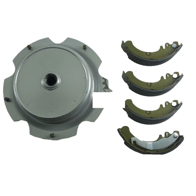 Ganasce Freno Ferodo Per Piaggio Ape Euro 2-50 (2003-2010) - Kit Anteriore A Tamburo - 2