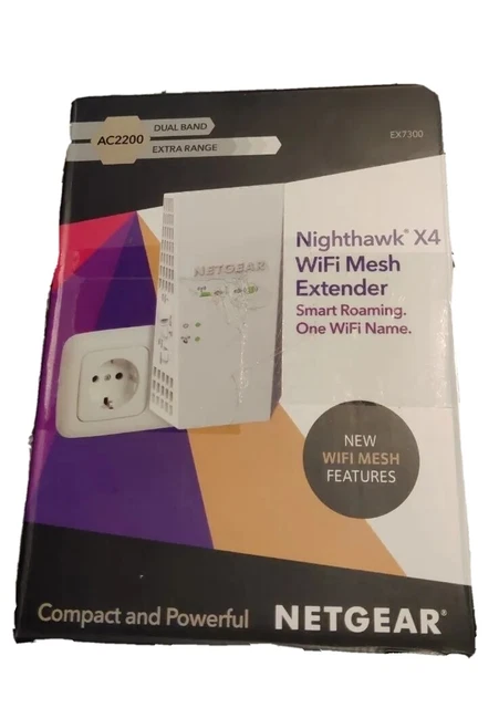 NETGEAR EX7300-100PES Nighthawk X4 AC2200 ripetitore WLAN universale [spedizione flash]