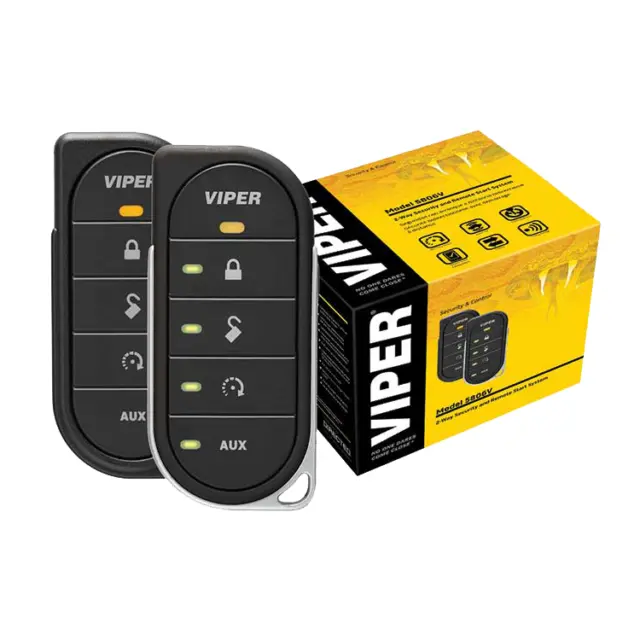 Viper 5806V LED 2-Way Security + Remote Start System, 1 Mile Range UPS 2 DAY