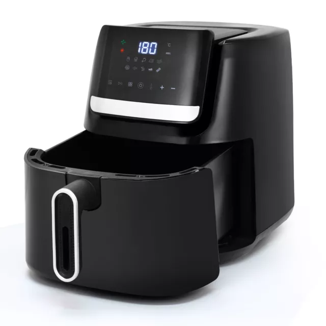 8 Liter Heißluftfritteuse Heißluft Fritteus Digital Air Fryer Frittieren XXL