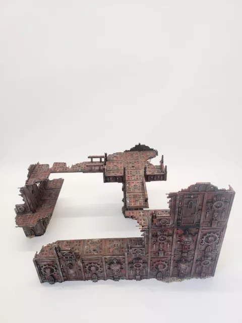 Warhammer 40k Sector Imperialis Manufactorum Ruinen / Ruins / Gelände / Terrain
