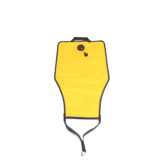 ScubaMax Diving Lift Bags - 70lb & 140lb Capacity, High Visibility Orange, Over Pressure Valve, Nylon