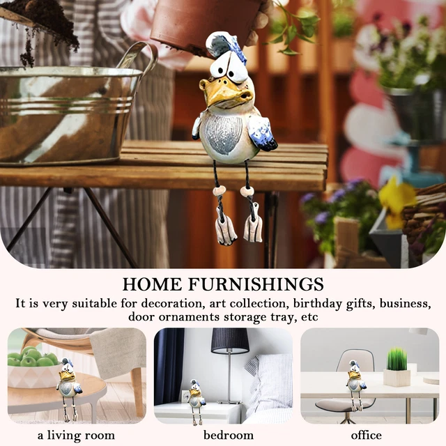 Resin Decorative Chicken Statue Crafts Holiday Gift Reusable Yard Backyard Decor