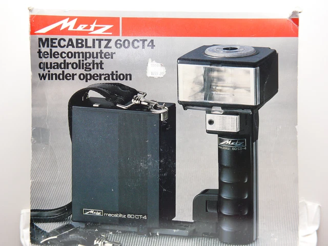 Metz Mecablitz 60-Ct4 In Original Packing - Battery Does Not Hold Charge -