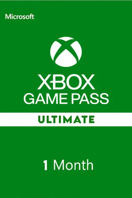 Xbox Game Pass Ultimate chiave 1 mese - codice download Xbox One - DE/EU