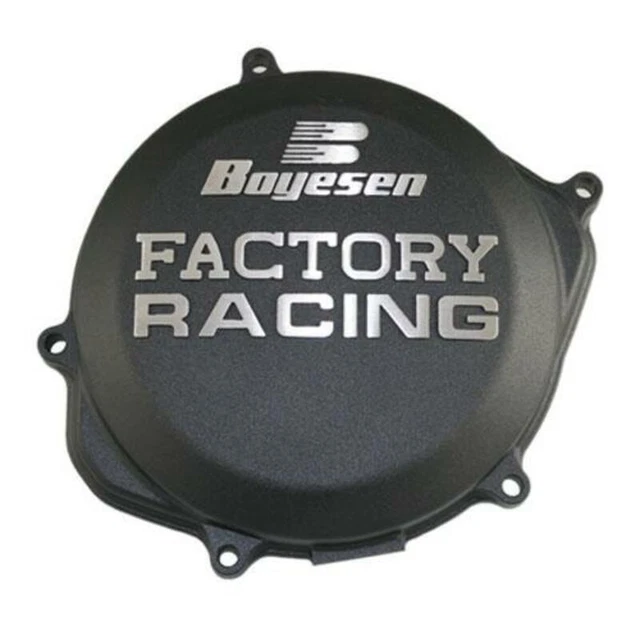 Coperchio frizione Boyesen CC-42CB Factory Racing nero KTM/Husqvarna
